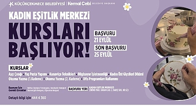 Kadın Eşitlik Merkezi’nde Yeni Dönem Kurs Kayıtları Başladı