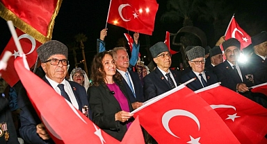Karşıyaka kahraman gaziler için yürüyecek