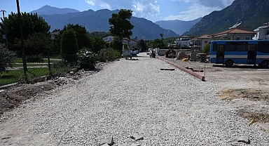 Kemer’de altyapı çalışmaları
