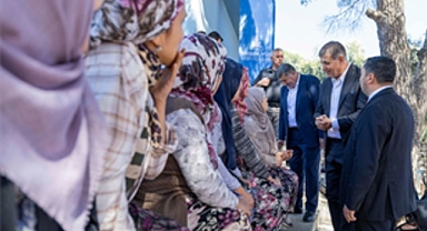 Kızıloba İlkokulu yenilendi çocuklar bayram etti