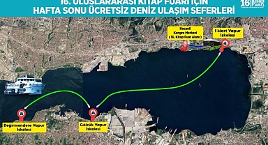 Kocaeli Kitap Fuarı’na ulaşım çok kolay olacak