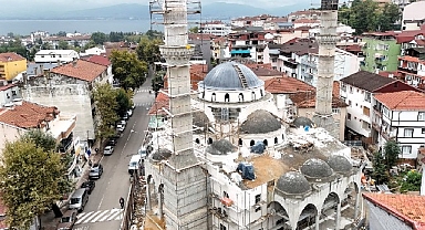Kuruçeşme Merkez Camii’nde siluet ortaya çıkıyor