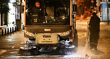 Lüleburgaz uyanmadan temizlik başlıyor