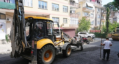 Maltepe’de asfalt yenileme çalışmaları devam ediyor
