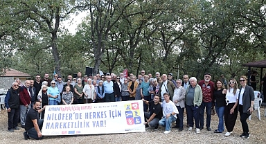 Nilüfer’de huzurevi sakinleri yaza piknikle veda etti