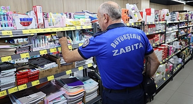 Okul alışverişine zabıta güvencesi