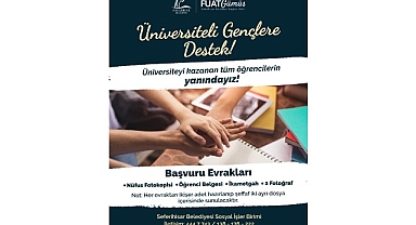 Seferihisar Belediyesi’nden üniversiteli gençlere destek
