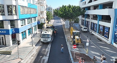 Şehit Binbaşı Cengiz Toytunç Caddesi’nin asfaltı yenilendi