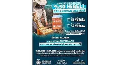 Selçuklu Belediyesi üreticinin yanında olmaya devam ediyor