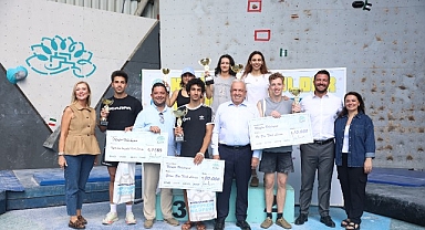 Tırmanış tutkunları Nilüfer’de buluştu