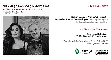 Türkan Şoray “Hatıralar Bahçesinde Buluşma” Sergisi ile Çankaya’da