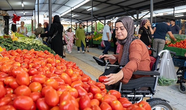 Türkiye’nin ilk engelsiz pazarı Yenişehir’de açıldı