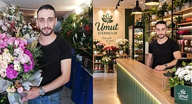 Umut Çiçekçilik, 10 yıldır çiçekleri duyguların diline dönüştürüyor