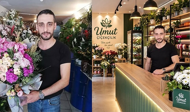 Umut Çiçekçilik, 10 yıldır çiçekleri duyguların diline dönüştürüyor