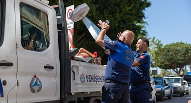 Yenişehir’de kaldırım işgaline geçit yok