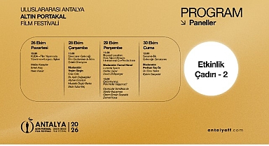 Altın Portakal panel, forum, söyleşi ve atölyelere ev sahipliği yapacak