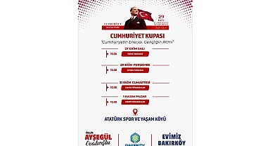 Bakırköy Belediyesinden Cumhuriyet Bayramı’na Özel Dolu Dolu Program