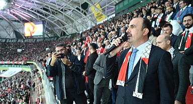 Başkan Altay: “Filistin’in Gözyaşı Kurumadan İnsanlığın Vicdanı Aklanamaz”