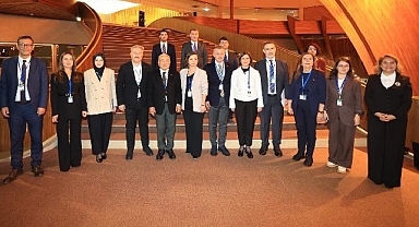 Başkan Büyükakın, Strazburg’da heyet başkanı