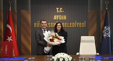 Başkan Çerçioğlu’na AK Parti Kuyucak’tan ziyaret