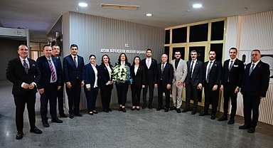 Başkan Çerçioğlu'na Aydın Sanayi Odası’ndan Ziyaret