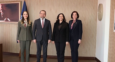 Başkan Çerçioğlu’na İl Sağlık Müdürü Şenkul, Sağlık Hizmetleri Başkanı
