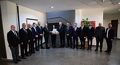 Başkan Çerçioğlu’na Nazilli Ticaret Odası’ndan Ziyaret