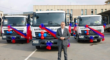 Bayrampaşa’nın temizlik filosuna 3 yeni araç
