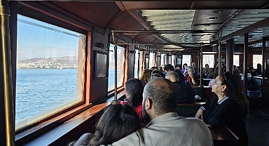 Bergama Vapuru ile tarihe yolculuk başladı