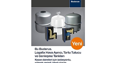 Buderus Isıtma Sistemleri Ürün Gamını Yeni Isıtma Yan Ekipmanları ile Genişletiyor