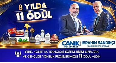 Canik Belediyesi Ödüllere Doymuyor 