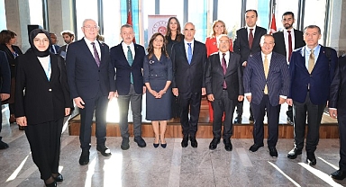 Cumhuriyet Bayramı Resepsiyonu’na katıldı