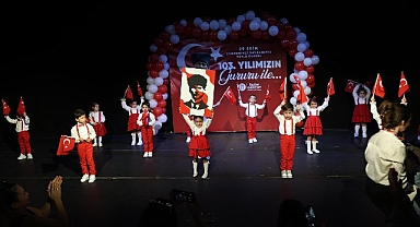 Didim Belediyesinden miniklerle Cumhuriyet Bayramı kutlaması