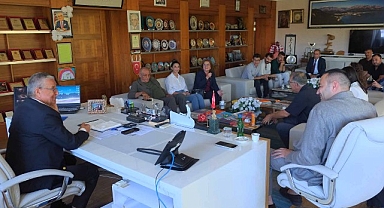 Fethiye Belediyesi heyetinden Kemer Belediyesi Kültür Evi’ne ziyaret
