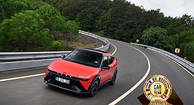  Hyundai IONIQ 3, 2027 Avrupa’da Yılın Otomobili Finalisti Seçildi.