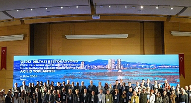 İzmir Gediz Deltası için Tarihi Adım: Akdeniz Ölçekli 5 Yıllık Restorasyon Çalışması Kamuoyuna Tanıtıldı