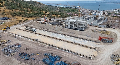 İzmir’in üçüncü büyük arıtma tesisi Dikili’de yükseliyor