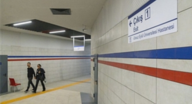 İzmir Metrosu’ndan Dokuz Eylül Hastanesi’ne kesintisiz yaya tüneli açıldı