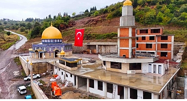 Karamürsel Aksa Camii Büyükşehir’le yükseliyor