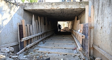 Kemer'de altyapı çalışmaları