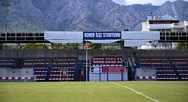 Kemer İlçe Stadı yeni sezona hazır