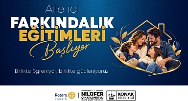 Konak’ta Aile İçi Farkındalık Seminerleri başlıyor