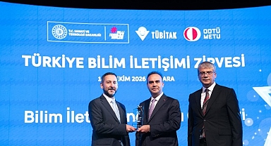 Konya Bilim Merkezi’ne Bilim İletişimine Katkı Ödülü