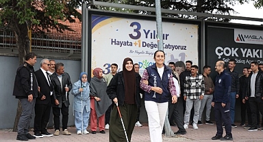 Konya Büyükşehir’de Göreve Yeni Başlayan Zabıta Personeline Görme Engelli Bireylerden Farkındalık Eğitimi