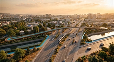 Mavişehir’de yeşil alanlar köprüyle birleşiyor
