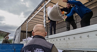 Meraları yanan çiftçiye kış öncesi destek
