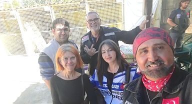 Motosiklet tutkunlarından can dostlarına anlamlı destek