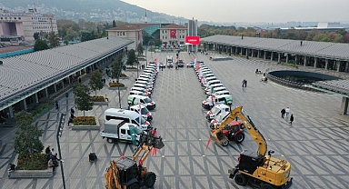 Osmangazi Belediyesi Araç Filosunu 41 Yeni Araçla Güçlendirdi