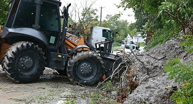 Osmangazi Belediyesi’nden Toprak Kaymasına Hızlı Müdahale