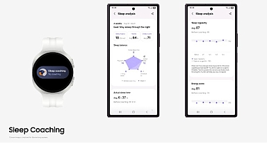 Samsung Health, Uyku Koçluğu’nu başlatmayı kolaylaştırıyor ve haftalık önerileri kişiselleştiriyor
